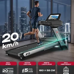Sportstech Laufband F75 Schwarz