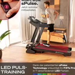 Sportstech Laufband F37s Pro Schwarz