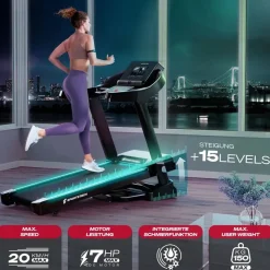 Sportstech Laufband F37s Pro Schwarz