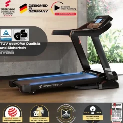 Sportstech Laufband F37s Schwarz