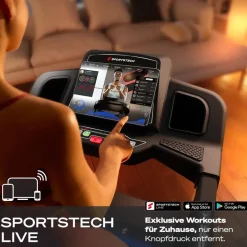 Sportstech Laufband F31s Schwarz