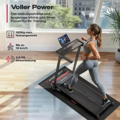 Sportstech Laufband sProRun Schwarz
