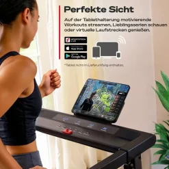Sportstech Laufband sProRun Schwarz