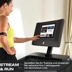 Sportstech Laufband sTread Pro Schwarz