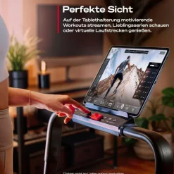Sportstech Laufband sWalk Lite Plus Schwarz