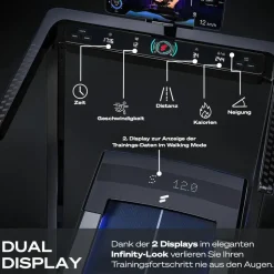 Sportstech sTread Fold Pro Schwarz