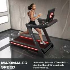 Sportstech sTread Pro Schwarz