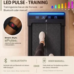Sportstech sWalk Lite Schwarz
