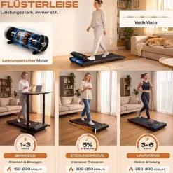 Sportstech Walking Pad Walkmate Schwarz