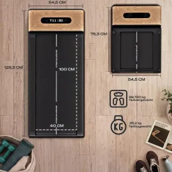 Sportstech WoodPad Pro Braun
