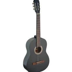 Stagg C440 Klassische Gitarre – Schwarz Gitarre Volle Größe schwarz
