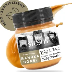 Steens Manuka Honig MGO 1122+ I Umf24+, 225g