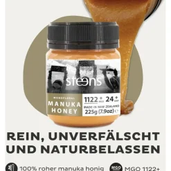 Steens Manuka Honig MGO 1122+ I Umf24+, 225g