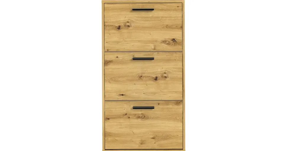 Stella Trading SAM 59 x 103 x 17 cm braun / Eiche Artisan
