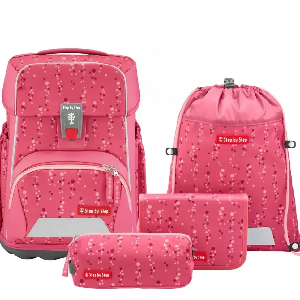 Step By Step Basis 4-tlg. Pink Bubbles