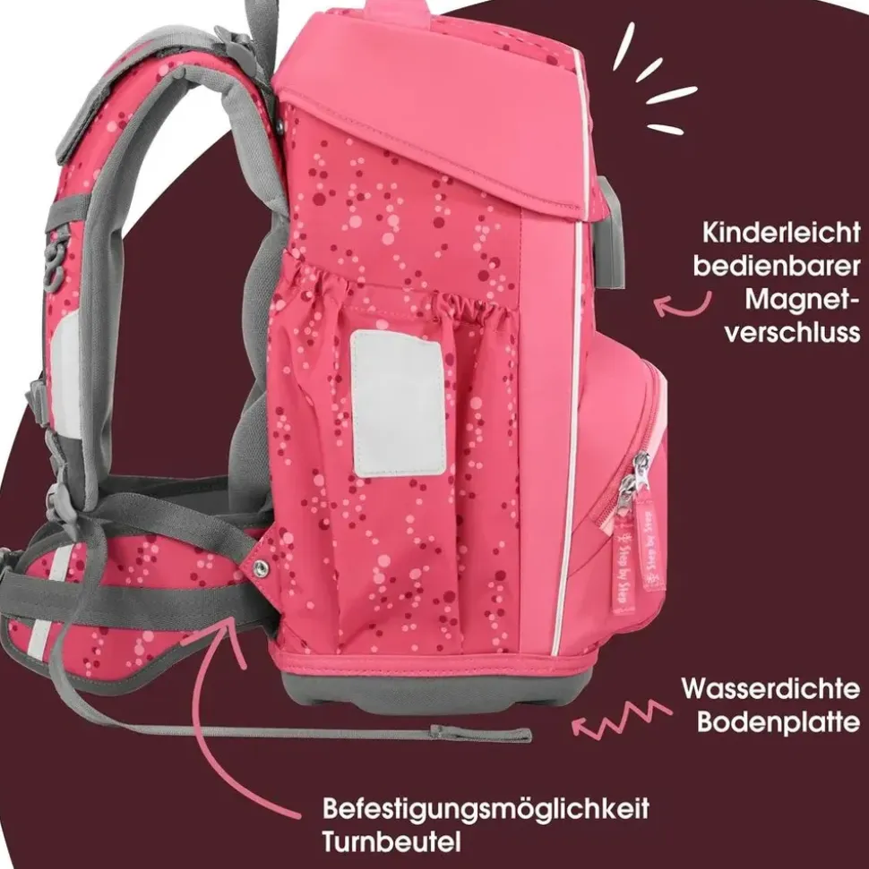 Step By Step Basis 4-tlg. Pink Bubbles