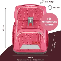 Step By Step Basis 4-tlg. Pink Bubbles