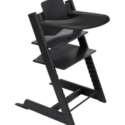 Stokke Tripp Trapp Bundle black inkl. Baby Set2 + Tray