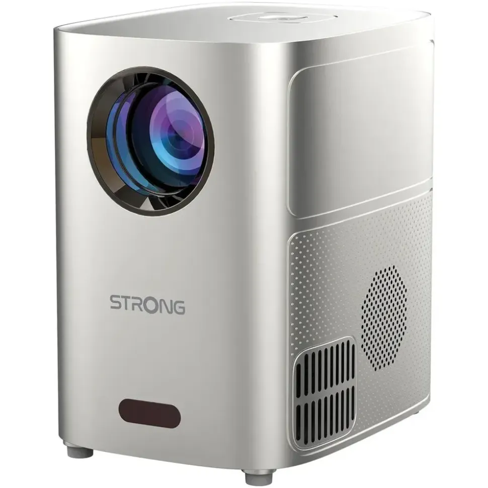 Strong Q1 Mini Projektor LED schwarz