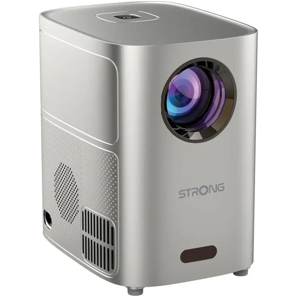 Strong Q1 Mini Projektor LED schwarz