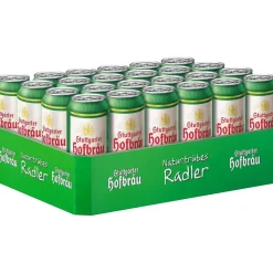 Stuttgarter Hofbräu Naturtrübes Radler, EINWEG 24x0,50 L Dose