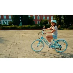 SUN BABY Heart Bike 24 Zoll silver moon blau
