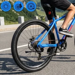 SUN BABY Tiger Bike 26 Zoll RH 0 cm blau/orange