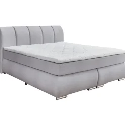 SUN GARDEN Boxspringbett 180 x 200 cm H3 Grau
