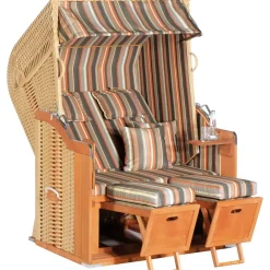 Sunny Smart Natur24 Gartenstrandkorb Rustikal 250 Plus beige