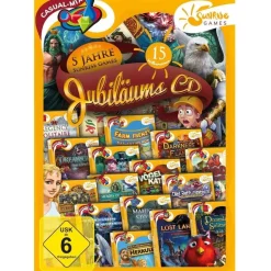 Sunrise Games Jubiläums Box 15 Vollversionen, PC