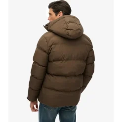 Superdry 5 Baffle Steppjacke Slate Brown S