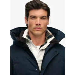 Superdry City Padded Parka blau M