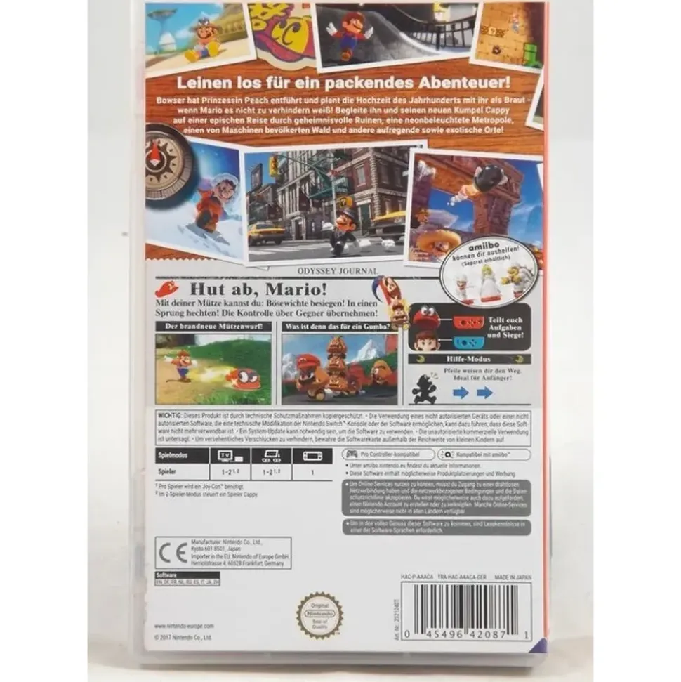 Super Mario Odyssey (Nintendo Switch)