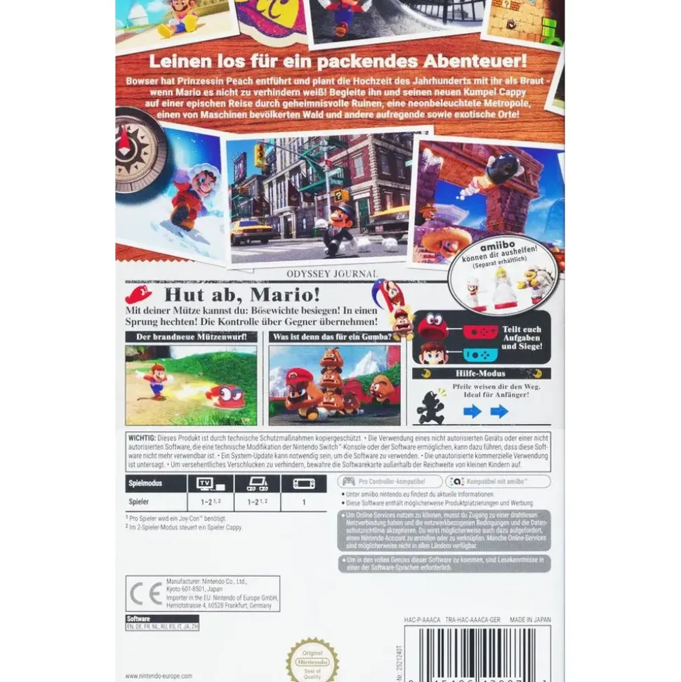 Super Mario Odyssey (Nintendo Switch)