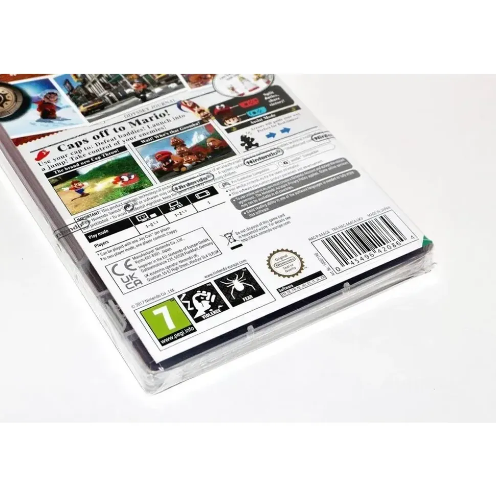 Super Mario Odyssey (PEGI) (Nintendo Switch)