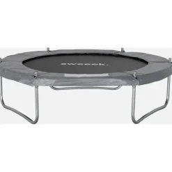 sweeek Rundes Trampolin 180 cm inkl. Sicherheitsnetz Grau