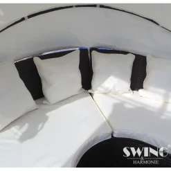 Swing&Harmonie Sonneninsel Loungeset Rattan