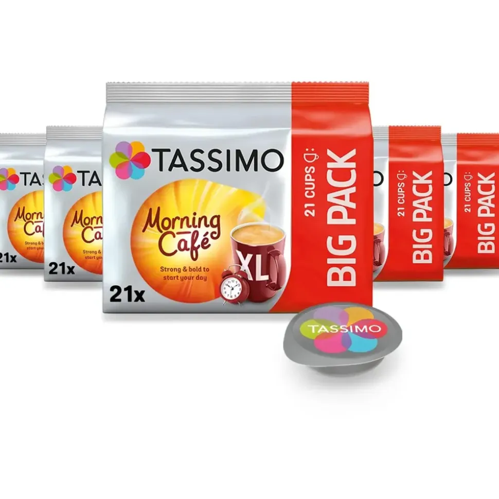 TASSIMO Morning Café XL Strong & Intense 5 x 21 St.