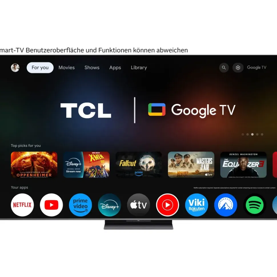 TCL Q8C QD-MiniLED 4K Google TV