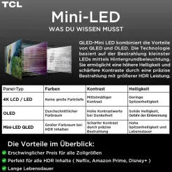 TCL Q8C QD-MiniLED 4K Google TV