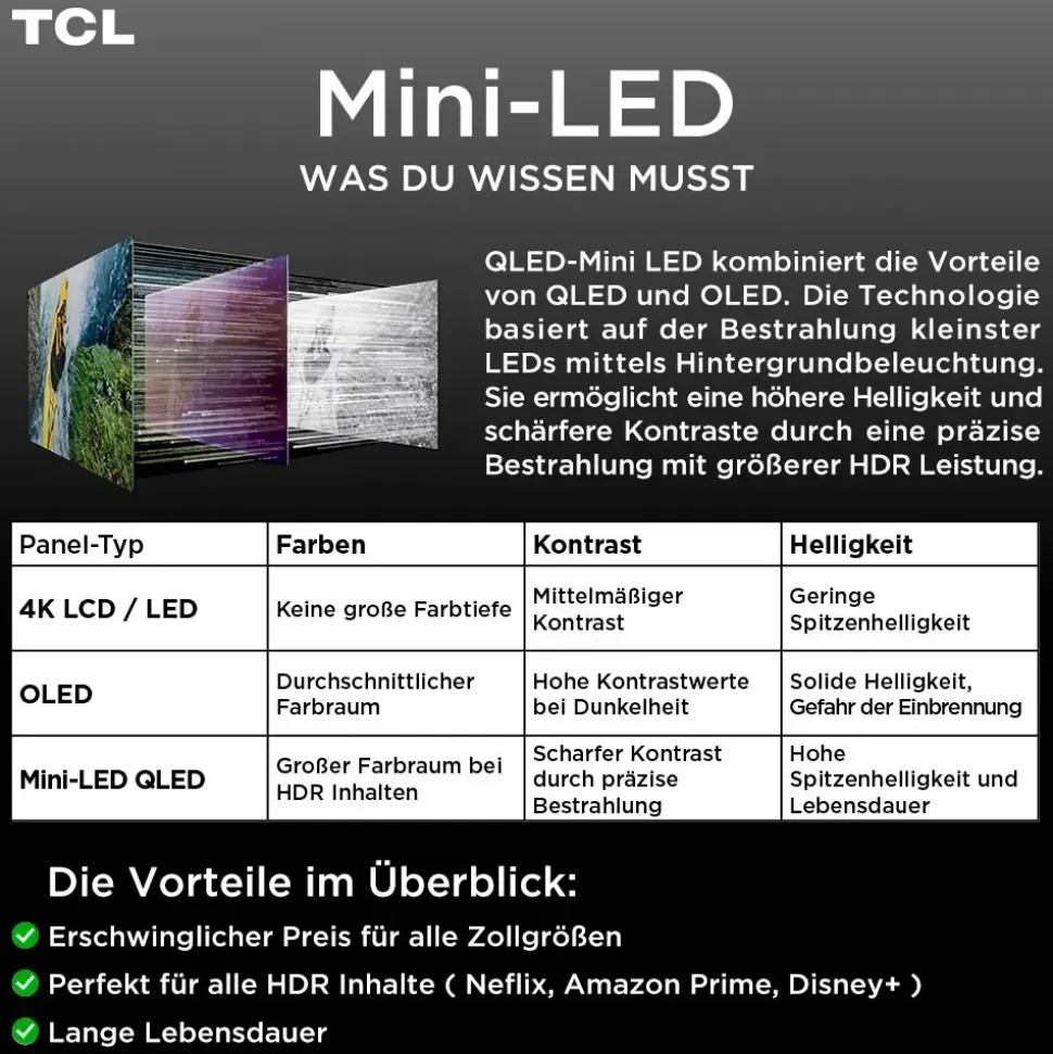TCL Q8C QD-MiniLED 4K Google TV