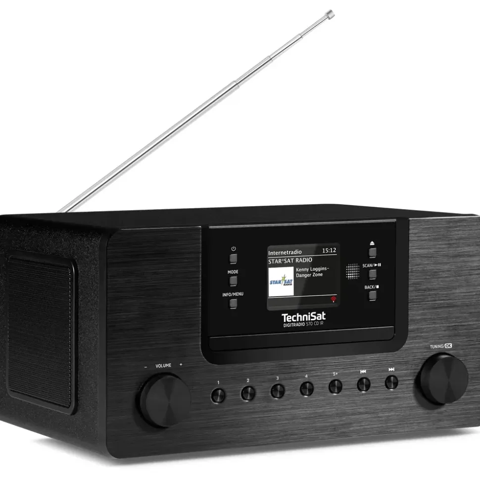 TechniSat DIGITRADIO 570 CD IR DAB+, Internetradio CD-Player