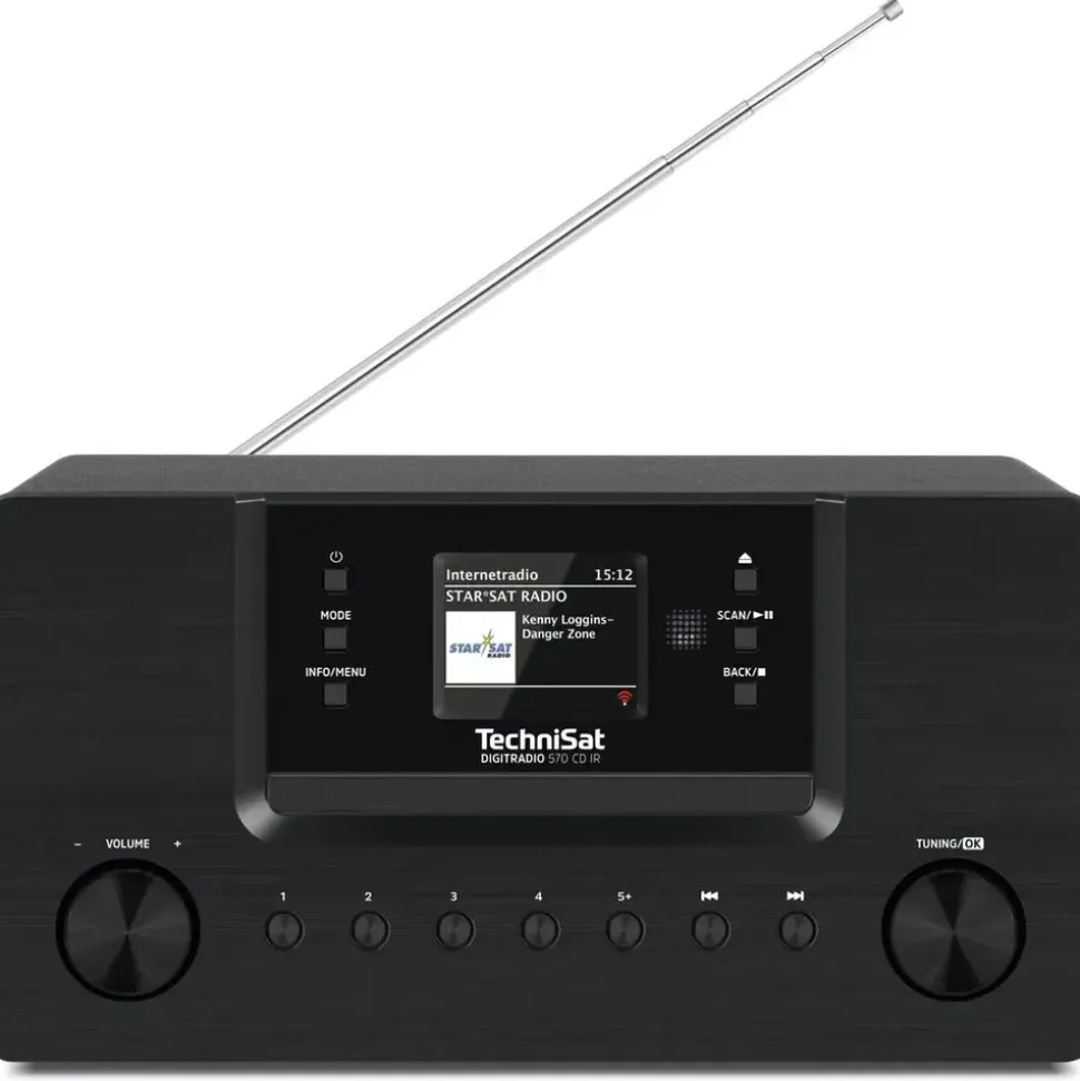 TechniSat DIGITRADIO 570 CD IR DAB+, Internetradio CD-Player