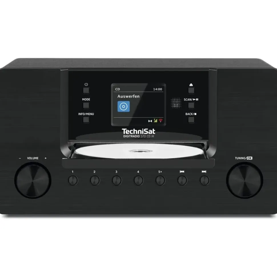 TechniSat DIGITRADIO 570 CD IR DAB+, Internetradio CD-Player