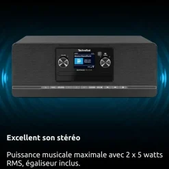 TechniSat DIGITRADIO 372 CD IR – Stereo Internetradio mit DAB+, UKW