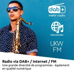 TechniSat DIGITRADIO 372 CD IR – Stereo Internetradio mit DAB+, UKW