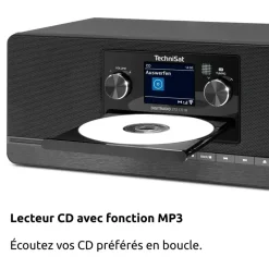 TechniSat DIGITRADIO 372 CD IR – Stereo Internetradio mit DAB+, UKW