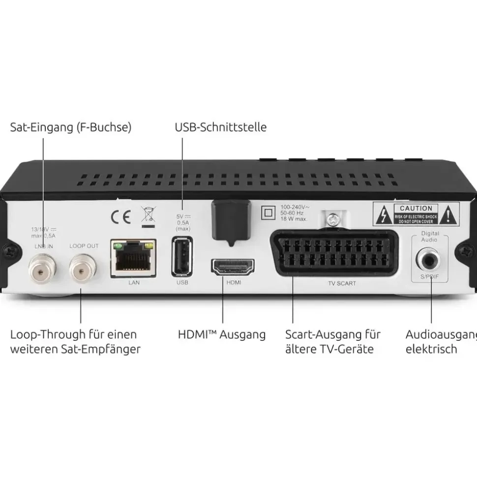 TechniSat HD-S 261 (0000/4814) schwarz