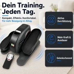 @tec Motorisierter Ellipsentrainer Schwarz