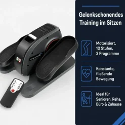 @tec Motorisierter Ellipsentrainer Schwarz